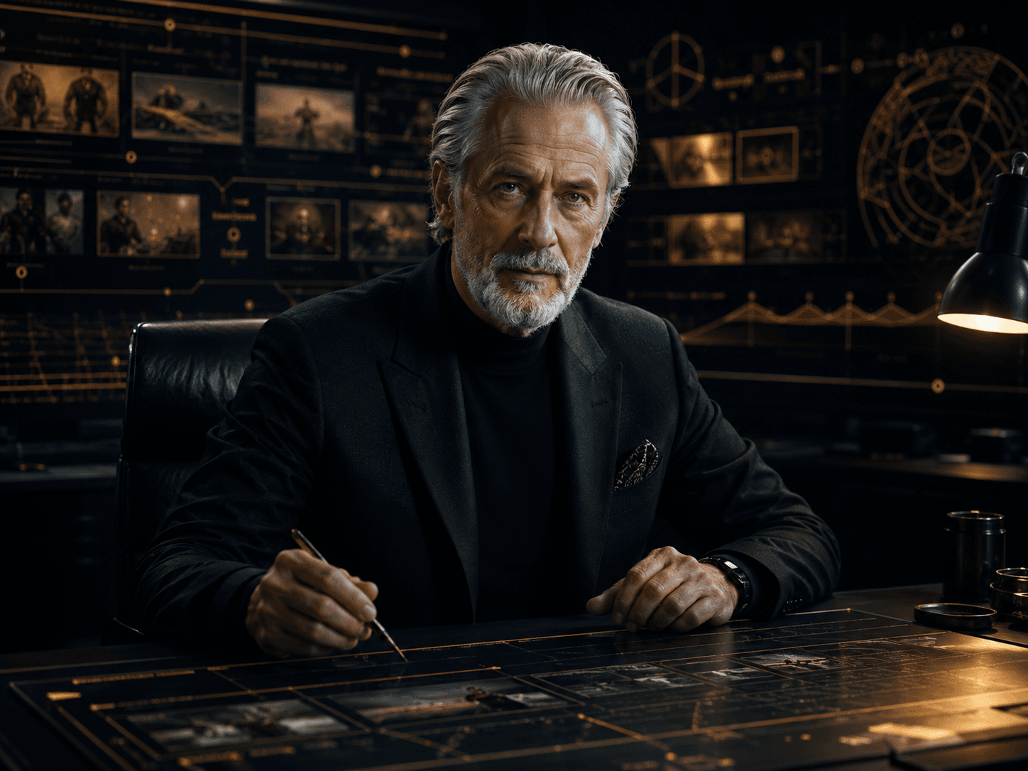 Alfred trailer blueprint executive visual