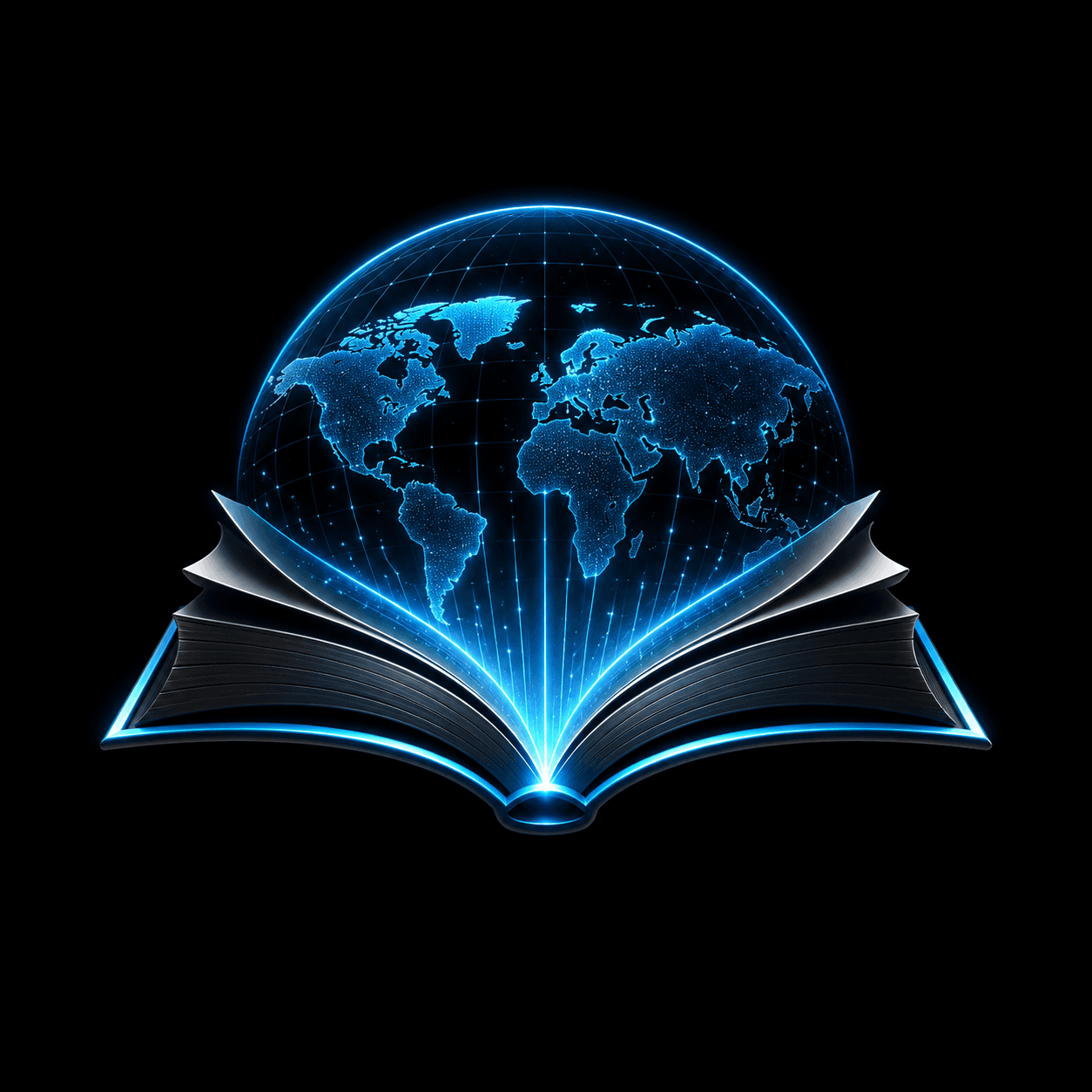 Book worlds cinema symbol