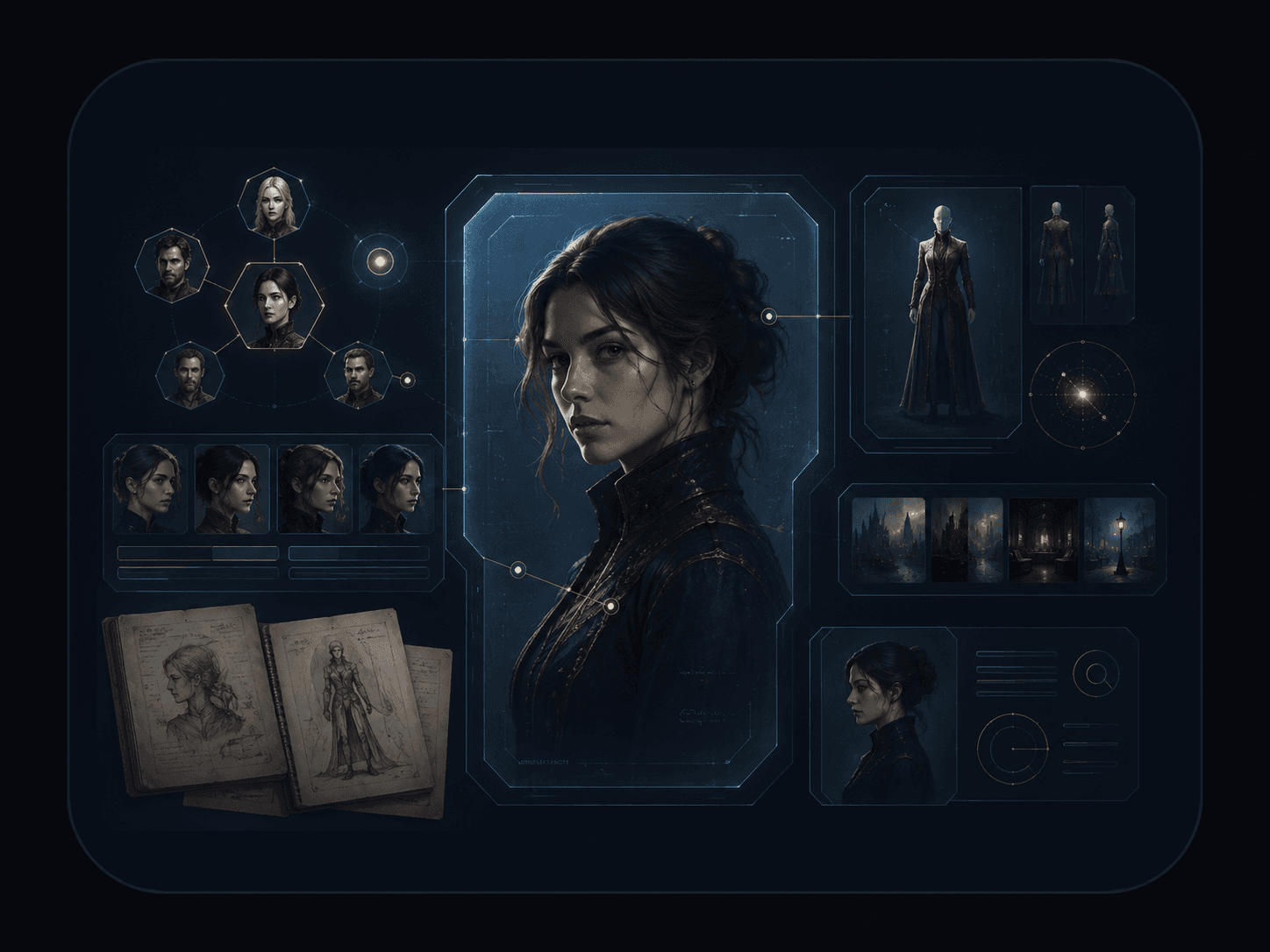 CAINIX character development interface
