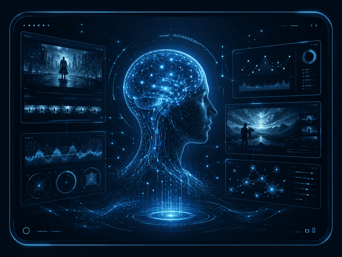Senior AI analysis workflow visual